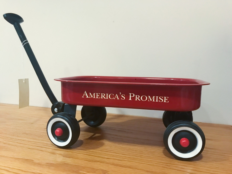 America's Promise wagon.